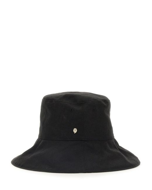 Helen Kaminski Black Daintree Bucket Hat