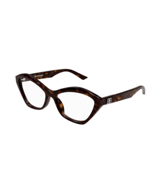 Balenciaga Black Cat-Eye Frame Glasses