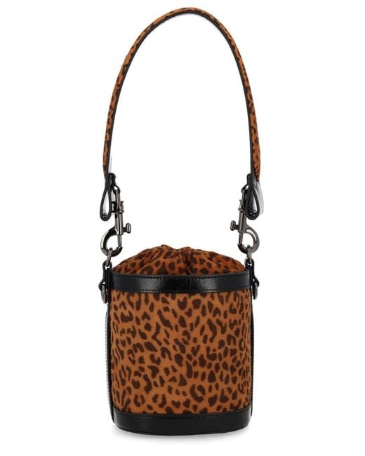 Vivienne Westwood Multicolor Small Kitty Bucket Bag Sheep Leather Handbags