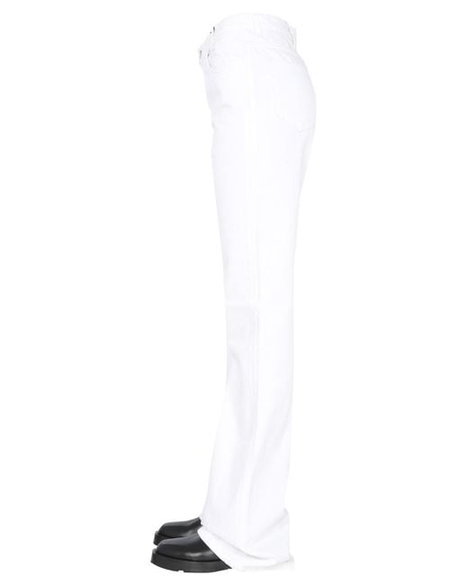 Raf Simons Black Flared Jeans Cotton