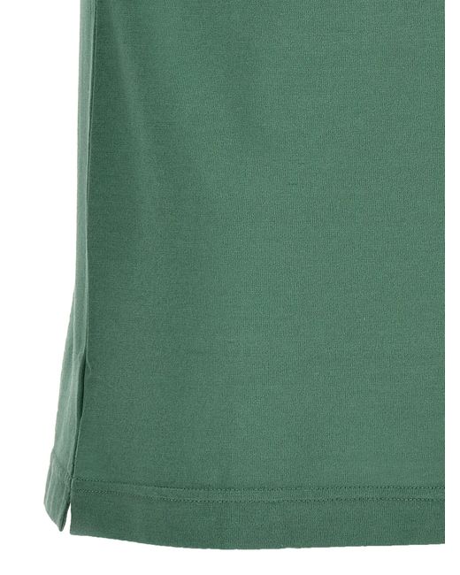 Zanone Green Ice Cotton Polo Shirt for men