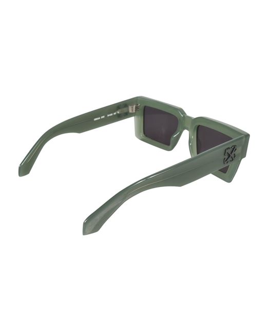 Off-White c/o Virgil Abloh Green Moberly Sunglasses for men