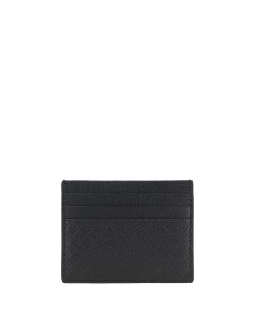 Ferragamo Black Logoed Card Holder for men