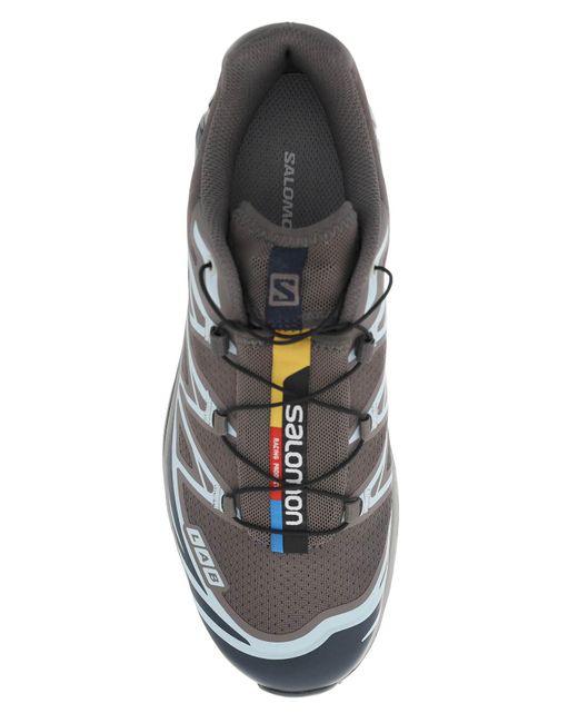 Salomon Gray Xt-6 Sneakers