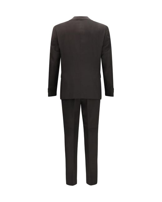 Boss Black Virgin Wool Suit Merino Ovis Aries Suits for men