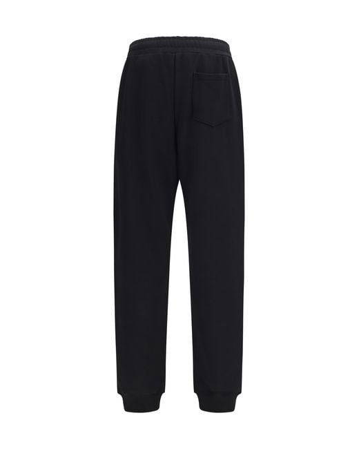 Moschino Blue Cotton Sweatpants Trousers for men