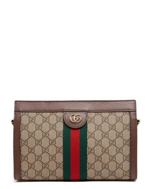 Gucci Gray Ophidia Gg Small Shoulder Bag