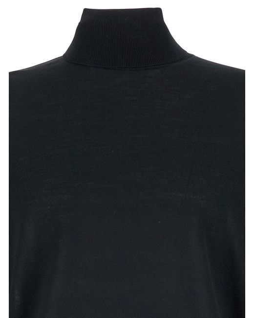 Le Plain Blue Turtleneck With Long Sleeves for men