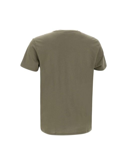 Lacoste Green Cotton T-Shirt