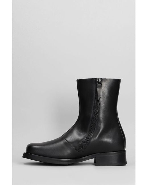 Our Legacy Black Camion Boot Ankle Boots for men