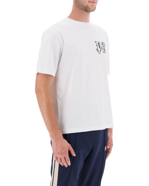 Palm Angels White T-Shirts & Tops for men