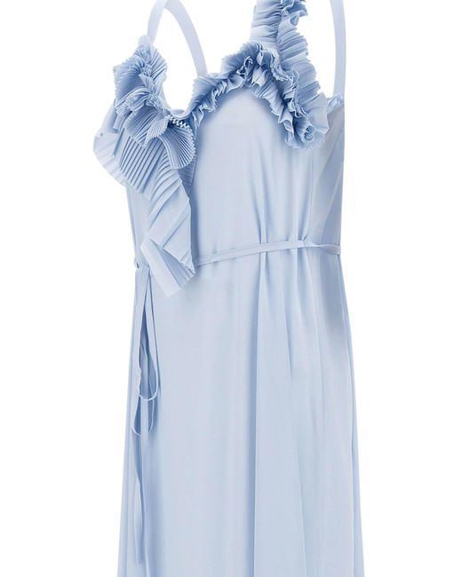 P.A.R.O.S.H. Blue Palmer24 Dress