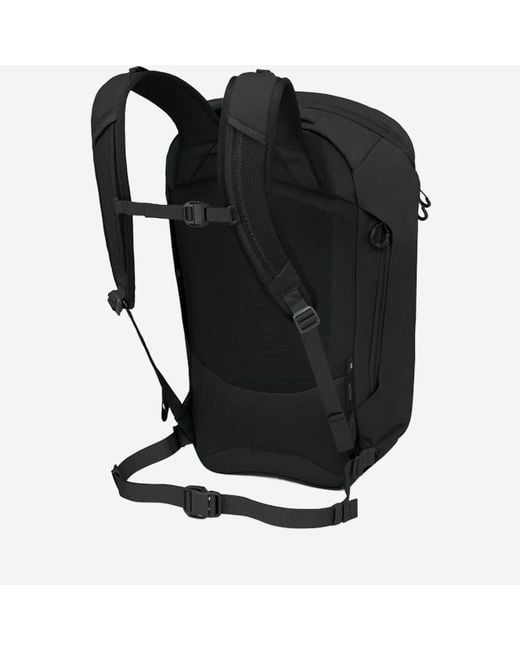 Osprey Black Metron 24 Backpack Recycled Polyamide Backpacks for men