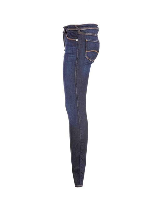 Emporio Armani Blue J18 Skinny Leg Jeans