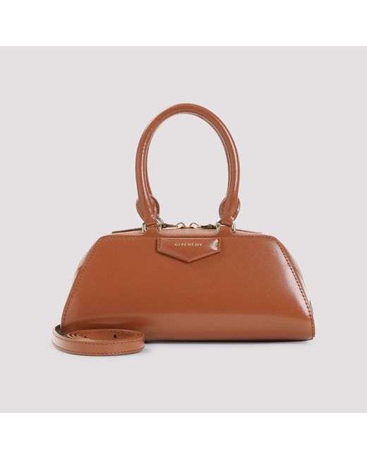 Givenchy Brown Mini Antigona East-West Bag