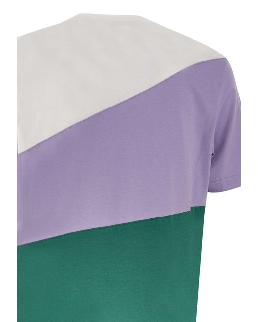 Paul Smith Purple Cotton T-Shirt for men