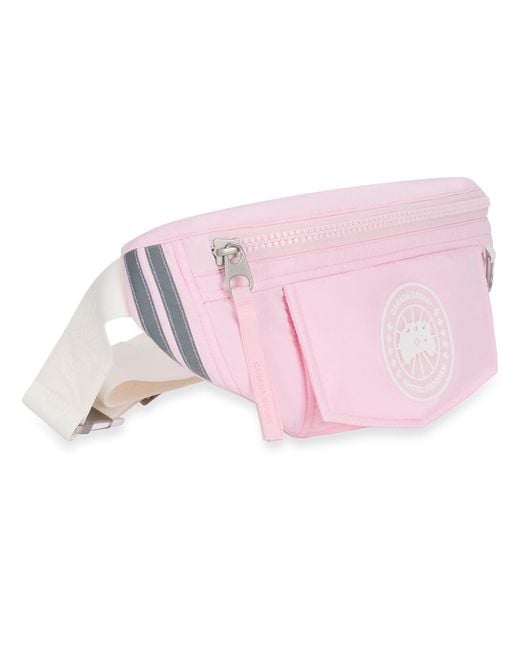 Canada Goose Pink Waist Bag Technical Fabric Polyamide Belt for men