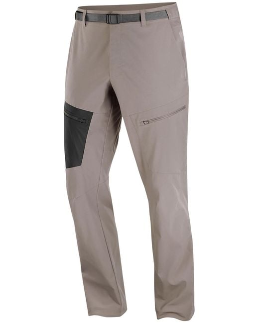 Salomon Gray Outerpath Utility Pants for men