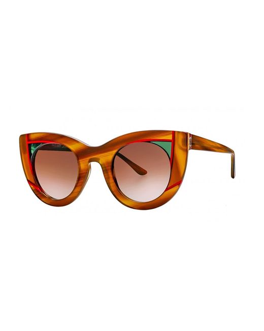 Thierry Lasry Brown Wavvvy Sunglasses