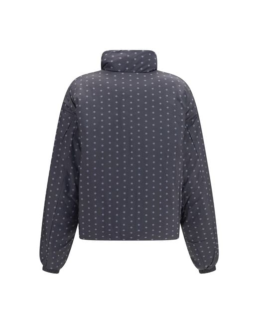 GONGDID DESIGN Blue Puffer Jacket Inner: Goose Down