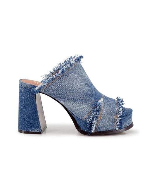 Ash Blue Wedge By