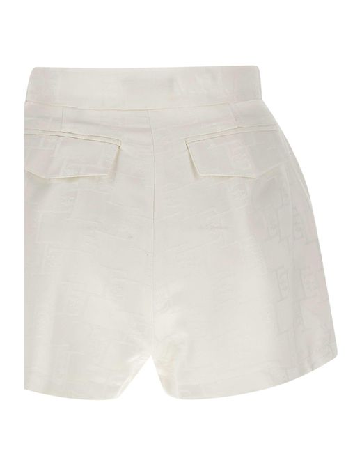 Elisabetta Franchi White Daily Shorts