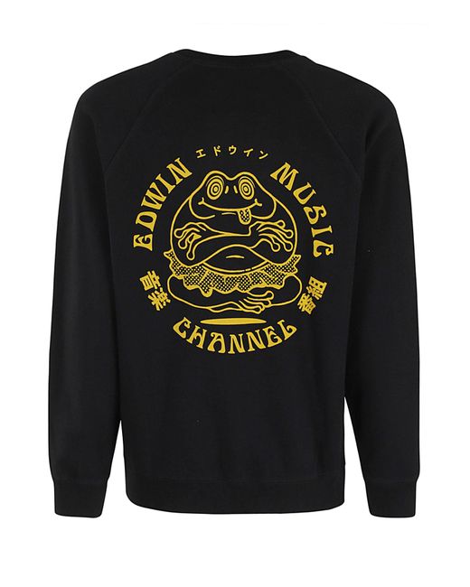 Edwin Black Music Channel Sweat for men