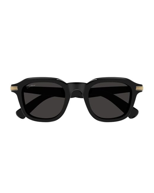 Cartier Black Ct0536S Première De Sunglasses for men