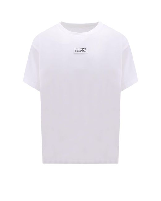 MM6 by Maison Martin Margiela White T-shirt