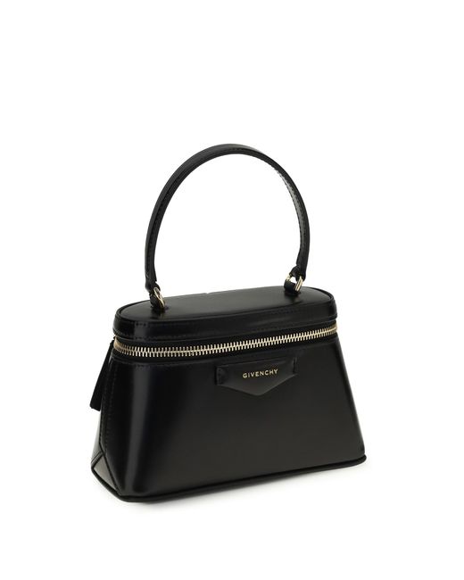 Givenchy Black Handbag Antigona Mini Leather Calf Handbags