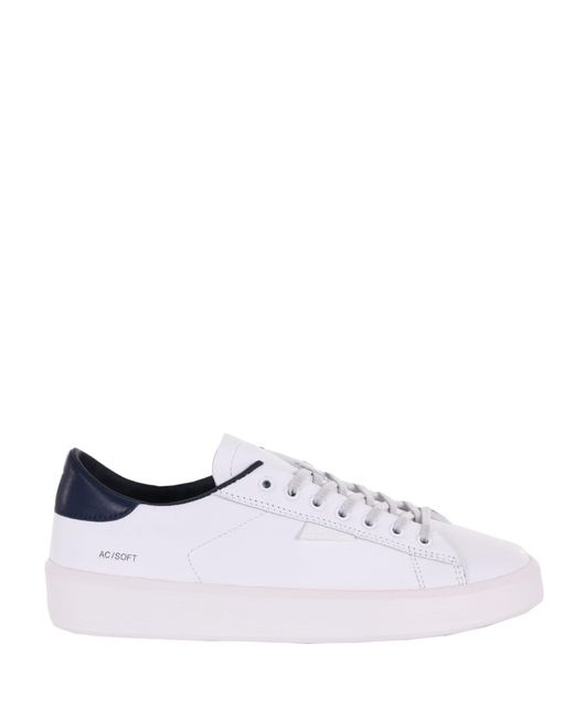 D.A.T.E. ACE Sneaker trendy uomo bianca in pelle | Quellogiusto Shop online