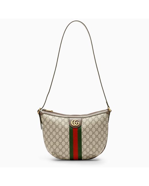 Gucci Metallic Ophidia Gg Small Beige Bag for men