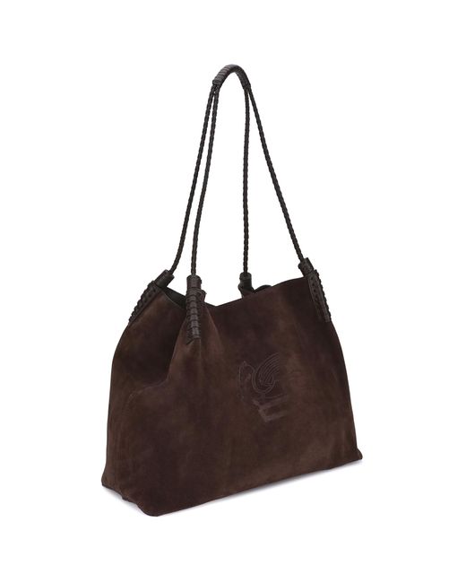 Etro Brown Shoulder Bags