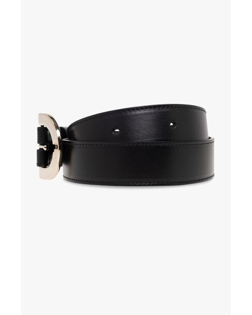 Chloé Black Leather Belt