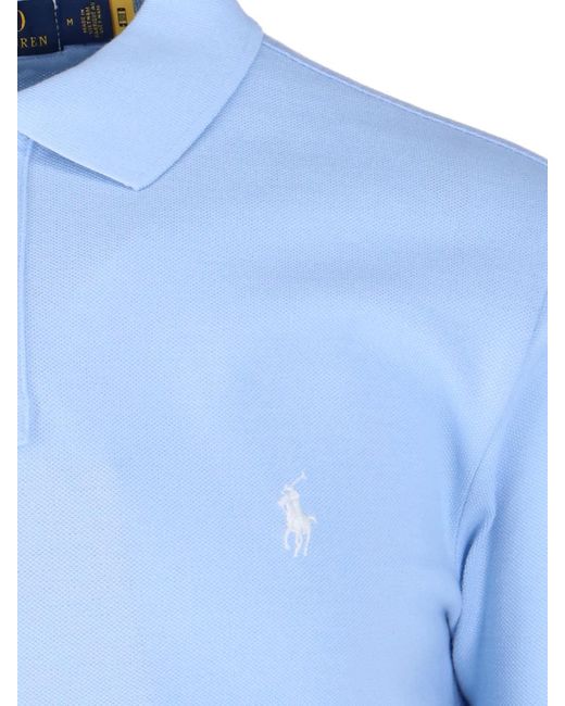 Ralph Lauren Blue Classic Polo for men
