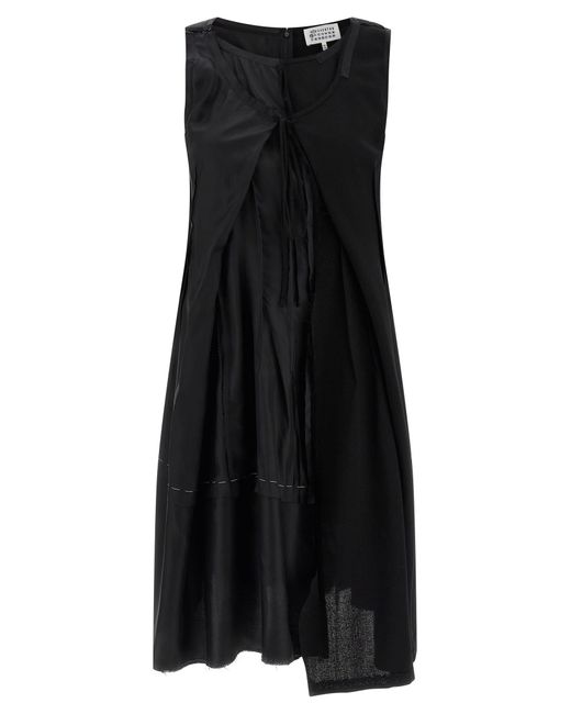 Maison Margiela Black Panel Dress