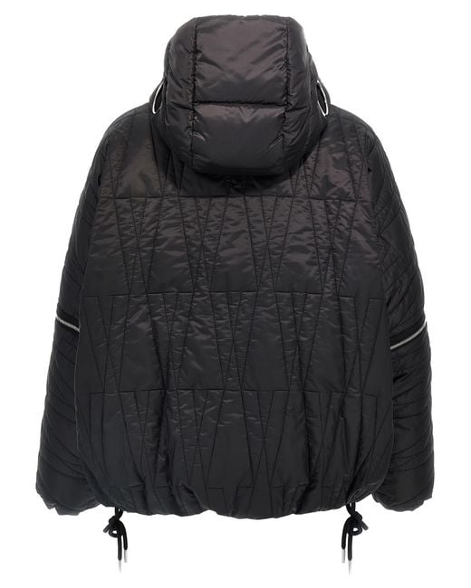 Moncler Genius Black Moncler X Willow Smith Haissa Down Jacket