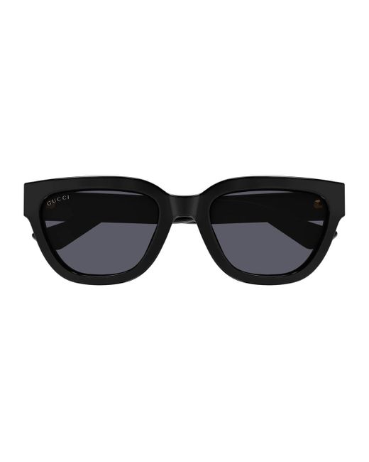 Gucci Black Gg1578S Linea Gg Logo 001 Sunglasses