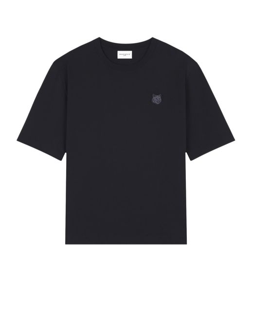 Maison Kitsuné Black T-shirt for men