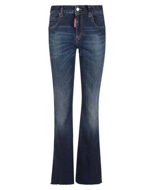 DSquared² Blue Honey Mw Flare Jeans
