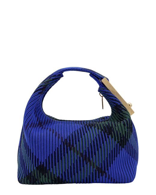 Burberry Blue Peg Mini Handbag