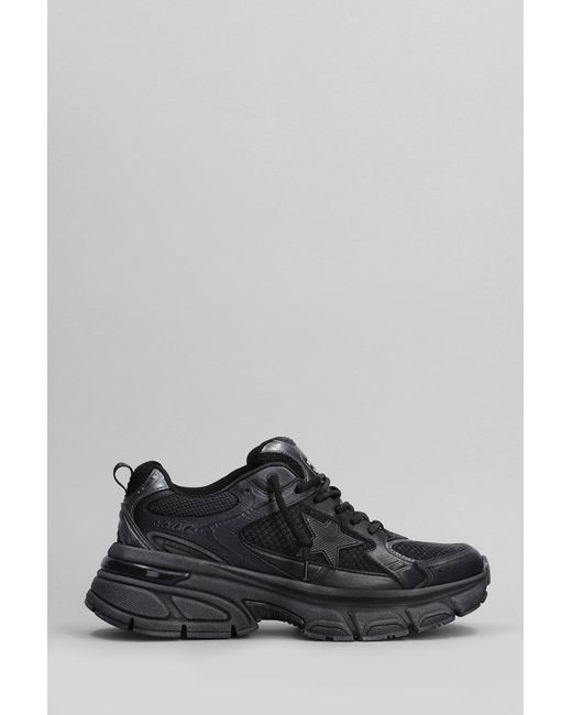 Golden Goose Deluxe Brand Black Lightstar Sneakers