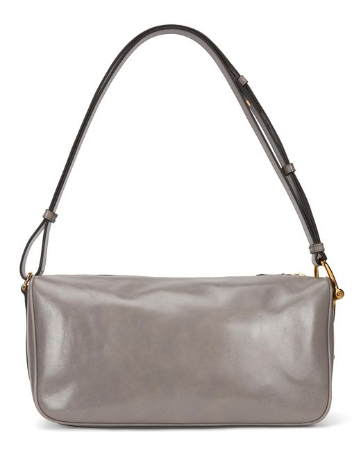 Gucci Metallic Shoulder Bag Smooth Leather Calf Skin Handbags