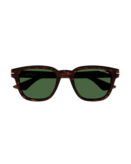 Montblanc Green Mb0302s 002 Sunglasses for men