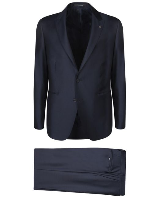 Tagliatore Blue Suits for men