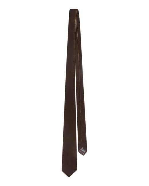 Emporio Armani Brown Tie for men