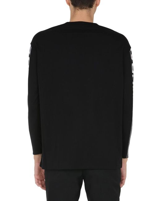 Stella McCartney Black Round Neck T-Shirt Cotton T-Shirts