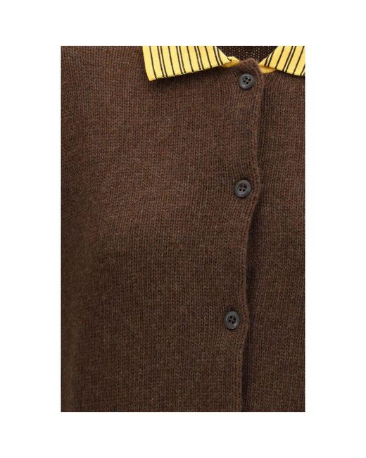 Prada Brown Cashmere Cardigan