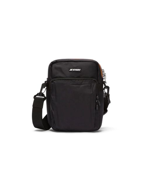 K-Way Erloy Shoulder Bag in Black for Men | Lyst