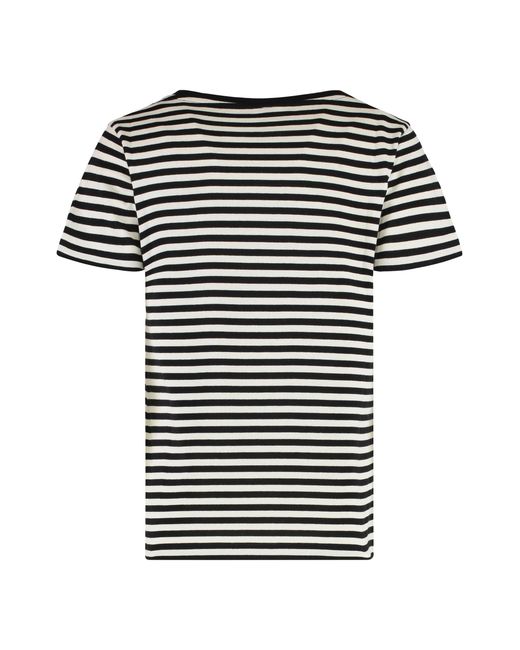 Moncler Black Cotton Crew-Neck T-Shirt T-Shirts & Jerseys